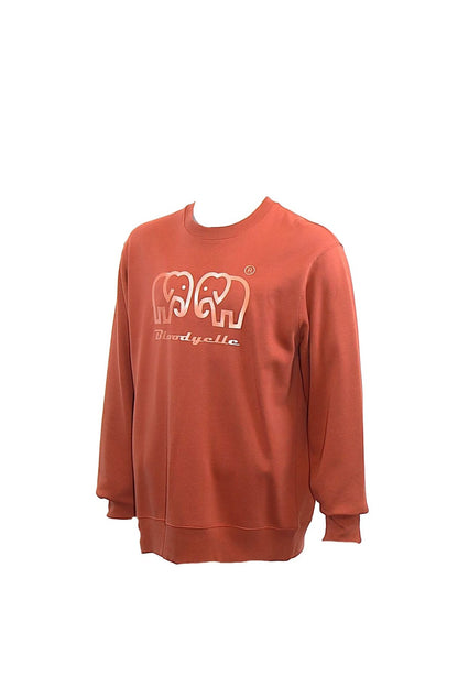 Brown and Rose Gold Elephant logo Brand Sweatshirt