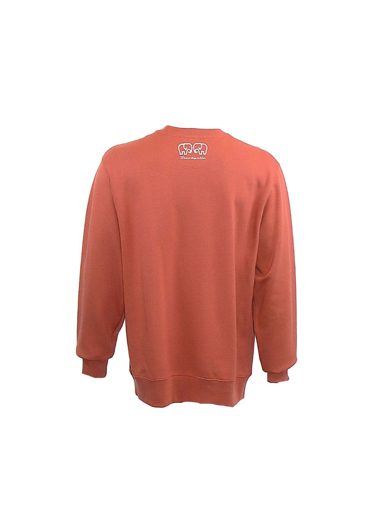 Brown and Rose Gold Elephant logo Brand Sweatshirt