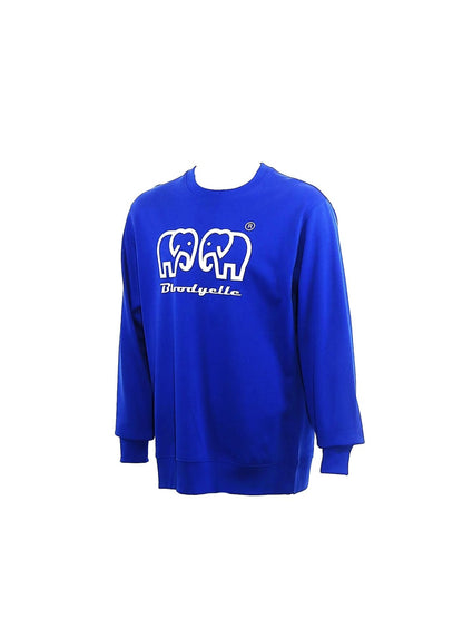 Royal Blue Elephant logo Brand Sweatshirt