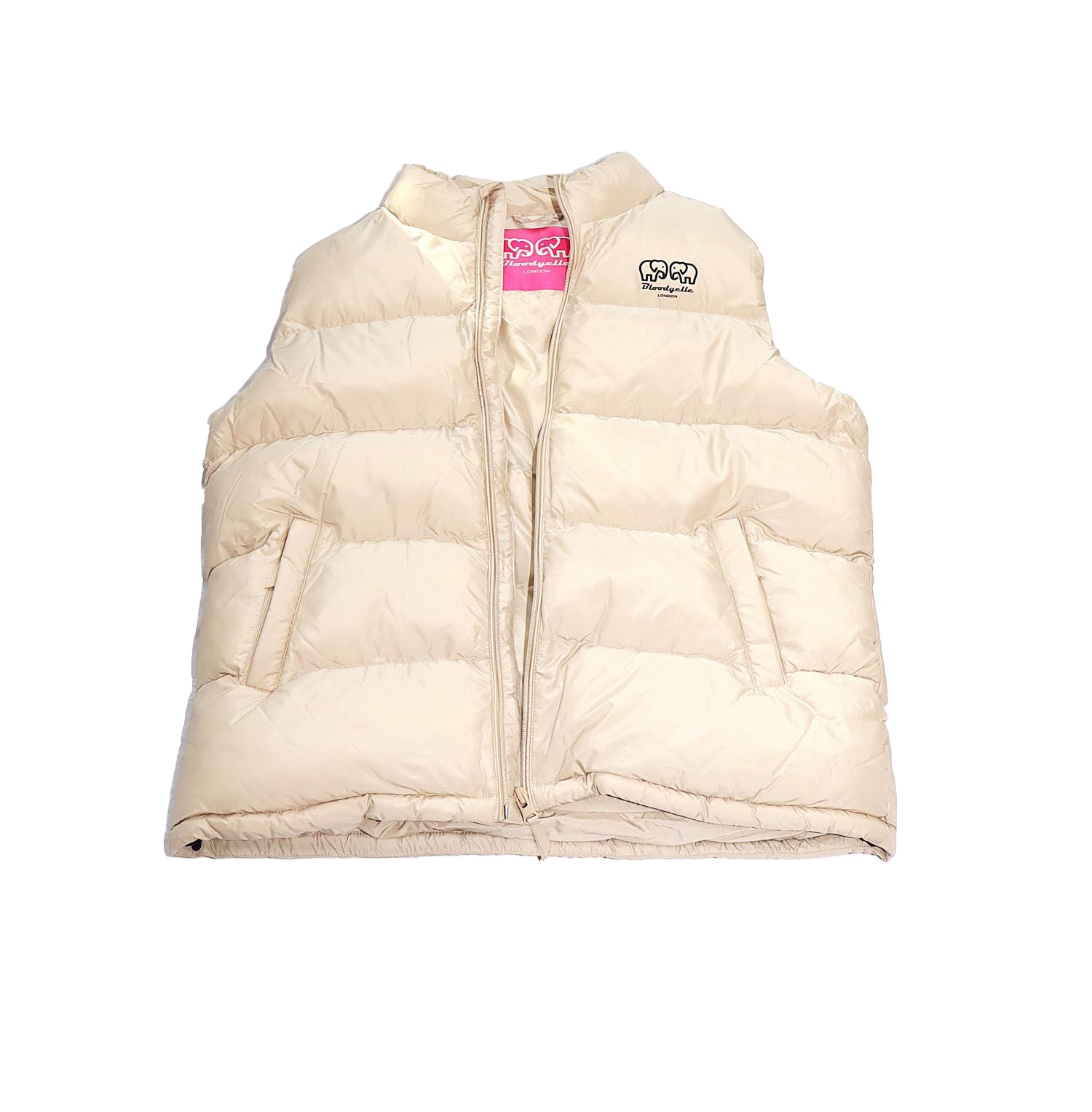 Beige Heavy Padded Body Warmer