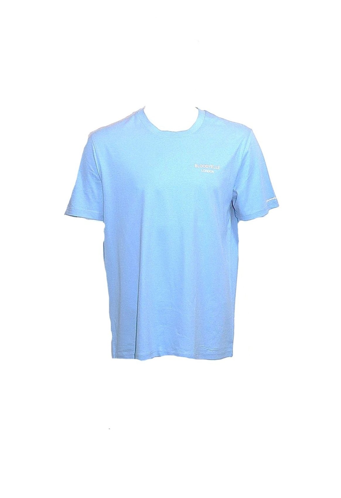 Join the Rebellion and Wear with Pride Light Blue with Beige Logo T-Shirt