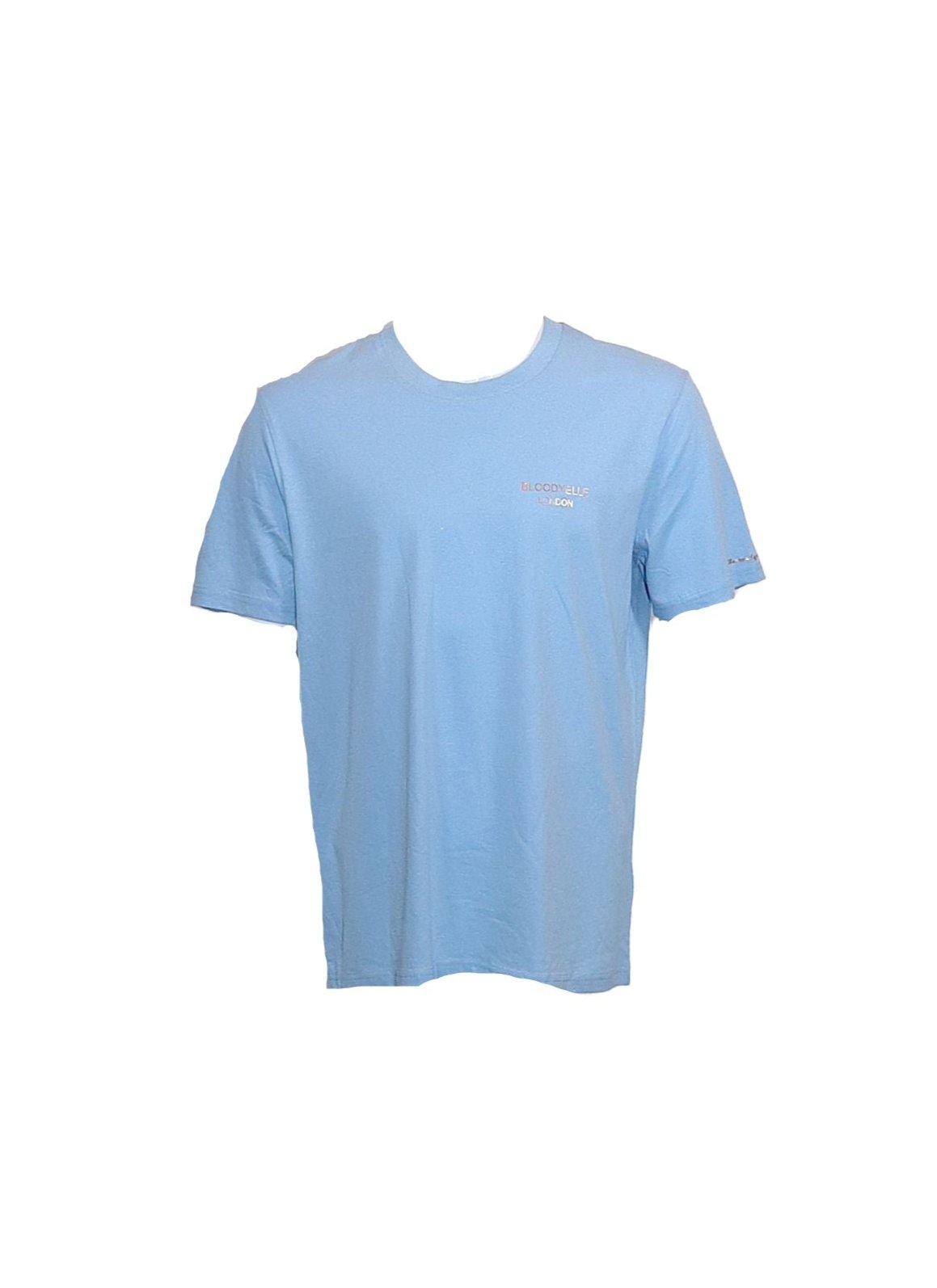 Join the Rebellion and Wear with Pride Light Blue with Metallic Copper Logo T-Shirt