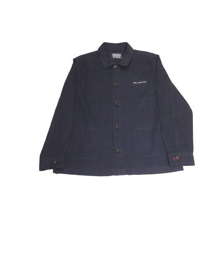 Blue Cotton and Linen Join The Rebellion Over Shirt Jacket