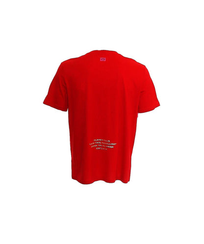 Join the New Rebellion Medium Logo Red and Gold Puff T-Shirt