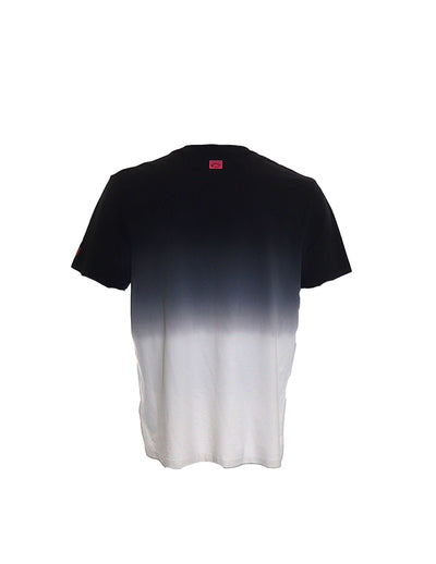 Medium Logo Black and Silver Puff T-Shirt