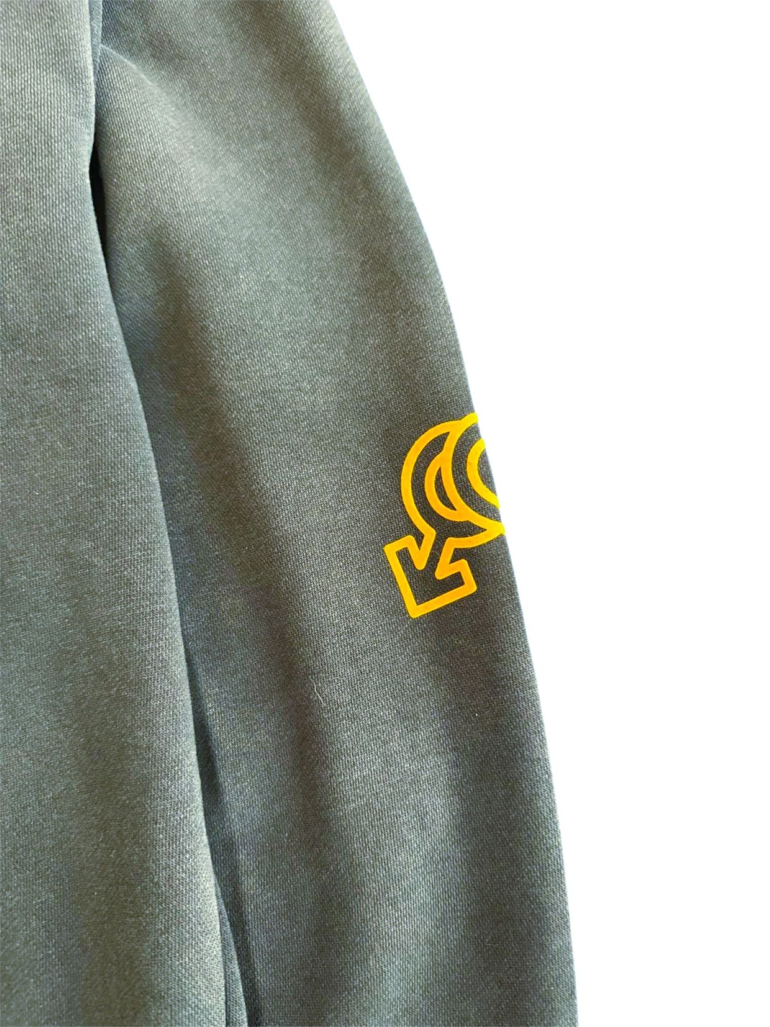 Limited Edition Washes Black and Gold Flock Hood