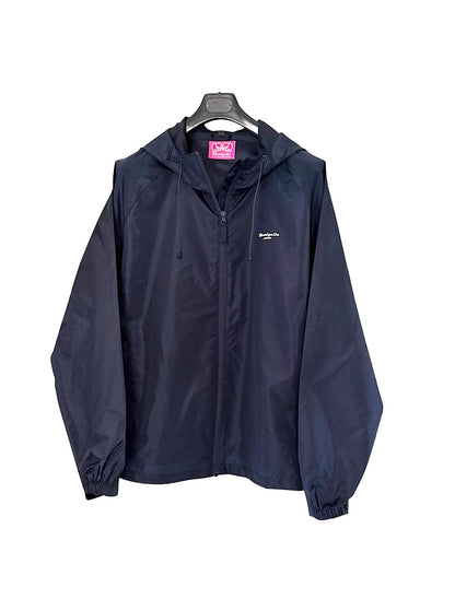 Navy Windbreaker