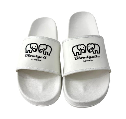 White Branded Sliders