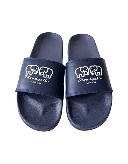 Navy Branded Sliders