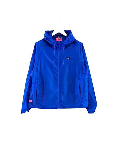 Blue Windbreaker