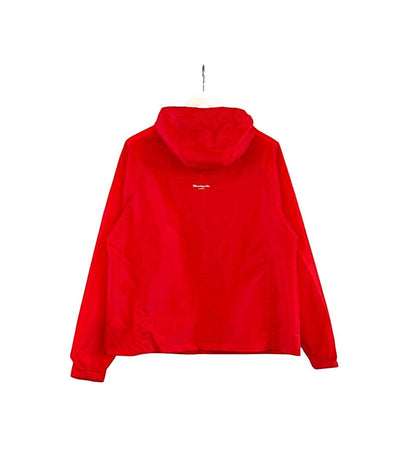Red Lightweight Streetwear Windbreaker – Bold Urban Jacket