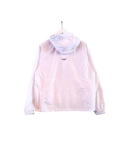 White Windbreaker