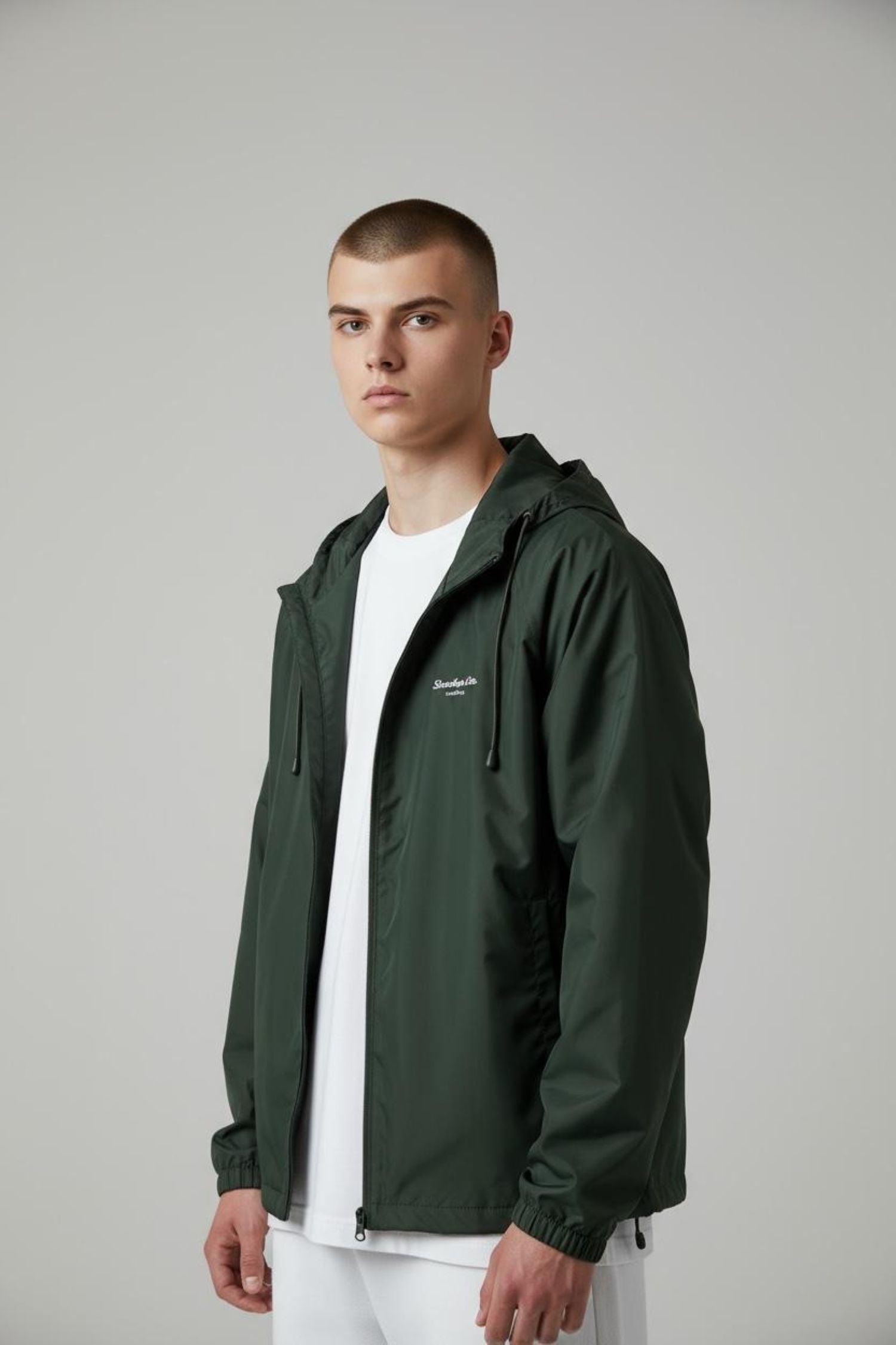 Green Windbreaker