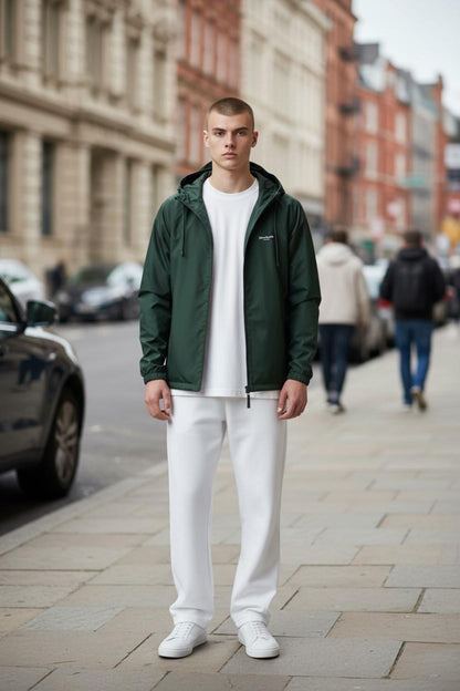 Green Windbreaker