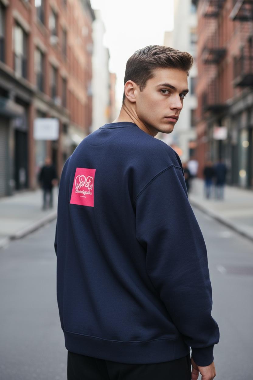 Navy Bloodyelle Sweatshirt Limited Edition