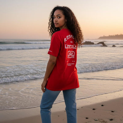 Red Respect The Locals T-Shirt