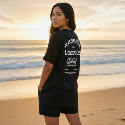 Black Respect The Locals T-Shirt