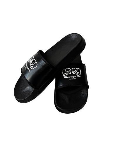 White Branded Sliders