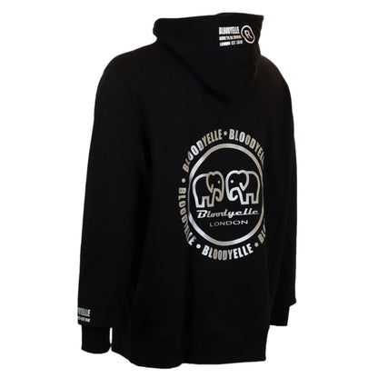 Hoodie Black w/ White Logo