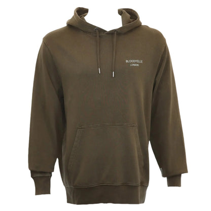 Hoodie Mocha w/ White Logo