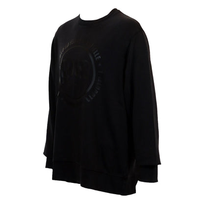 Bloodyelle black and Black Infinity Logo Sweatshirt