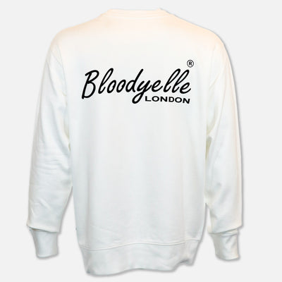 Bloodyelle Off White Signature Sweatshirt with Black Flock