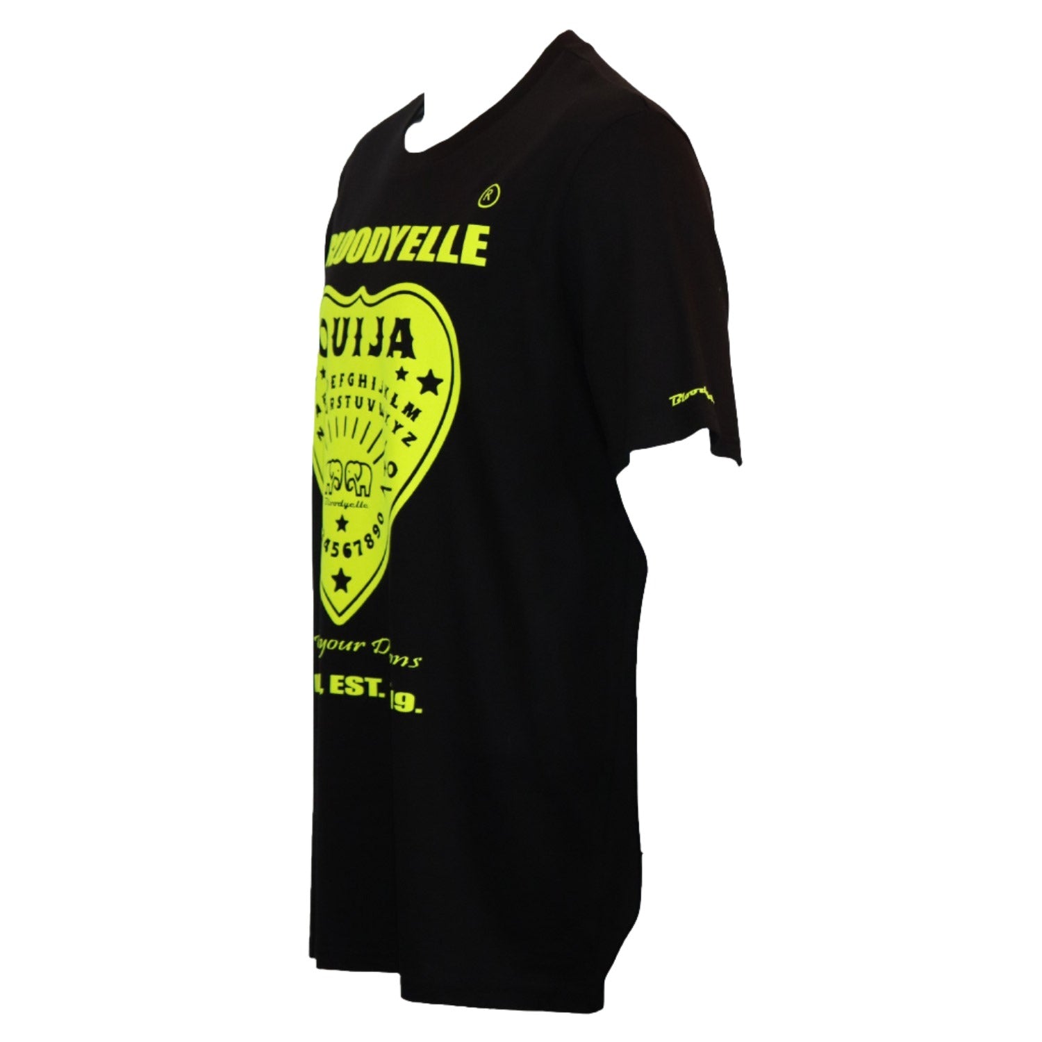 T-Shirt OUIJA Black w/ Yellow Design