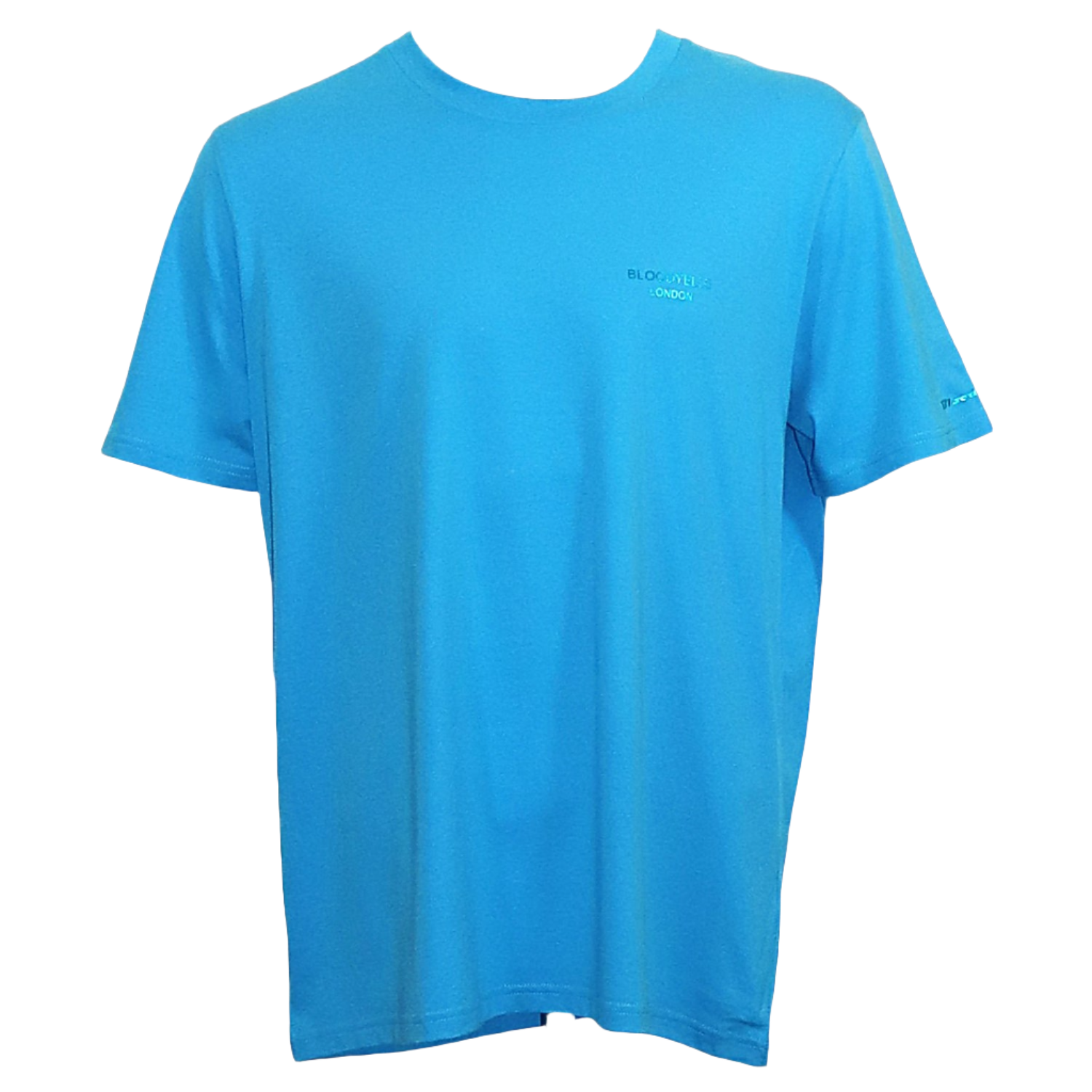 Wear With Pride Aqua Blue & Metallic Blue T-Shirt