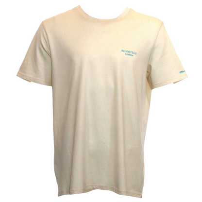 Wear With Pride - Raw Cotton and Tiffany Blue T-Shirt