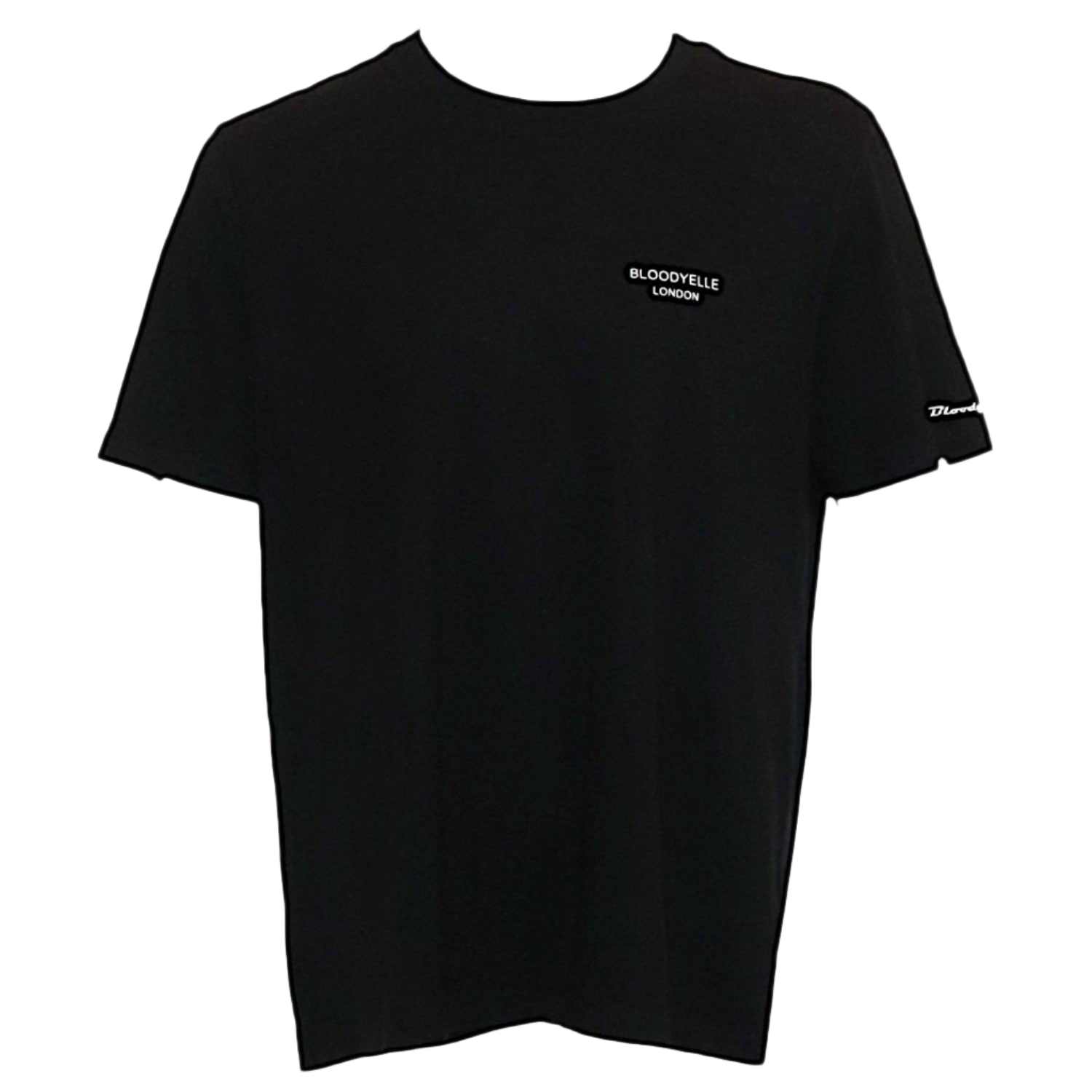 Wear With Pride  Black & Reflective White T-Shirt