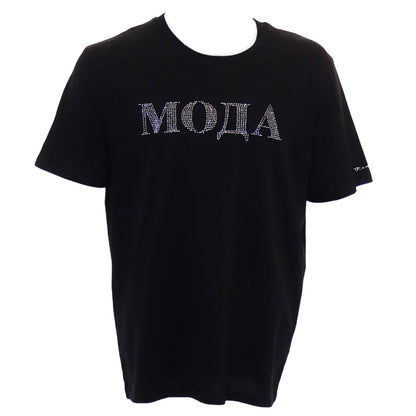 Limited Edition Black Moda Crystal T-Shirt