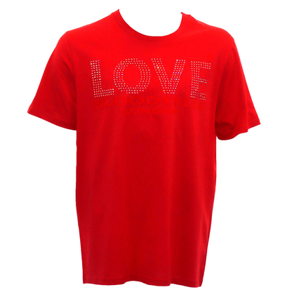 Limited Edition Red Love Crystal T-Shirt