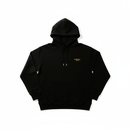 Hoodie Black w/ Rose Gold Logo