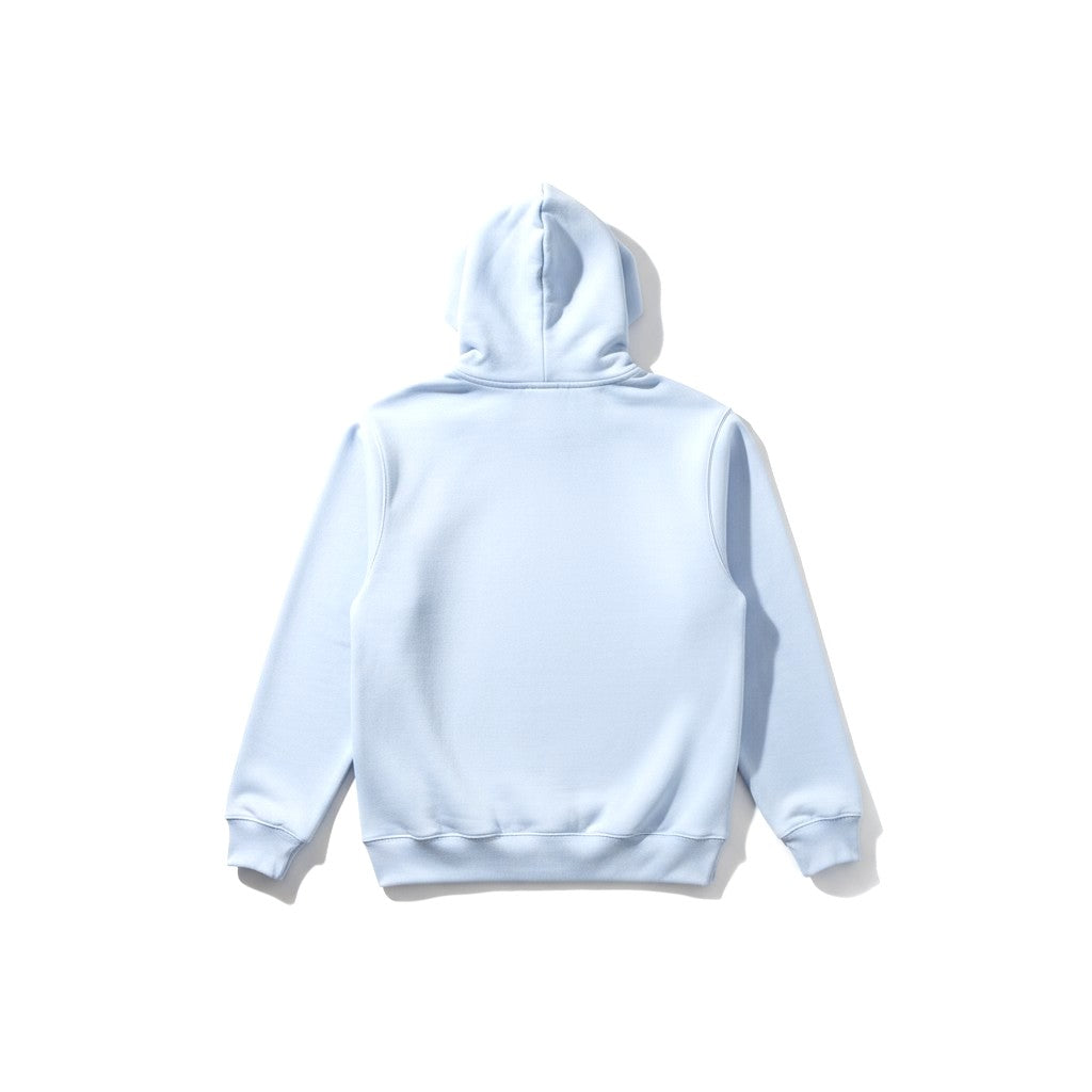 Bloodyelle Signature Brand Hoodie White with Black Logo