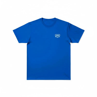 Royal Blue Bloodyelle Mini Raised Rubberised  Logo T-Shirt