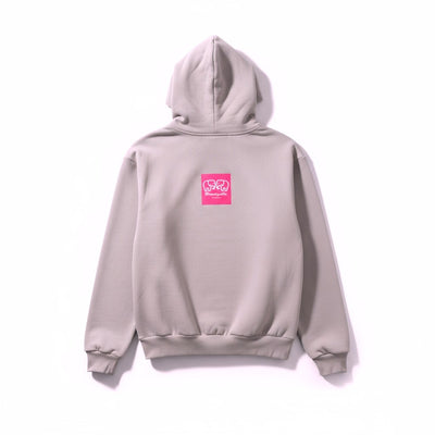 Premium Heavyweight Double Zip Stone Hoodie