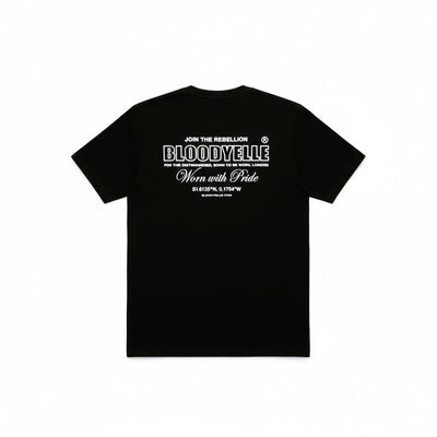 Wear with Pride Black with Glow in the Dark Logo T-Shirt