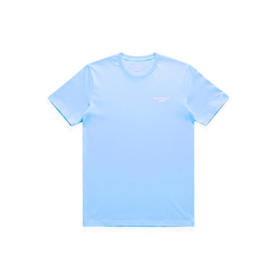 Wear with Pride Light Blue with Beige Logo T-Shirt