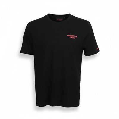 Wear with Pride Black with Neon Red Logo T-Shirt