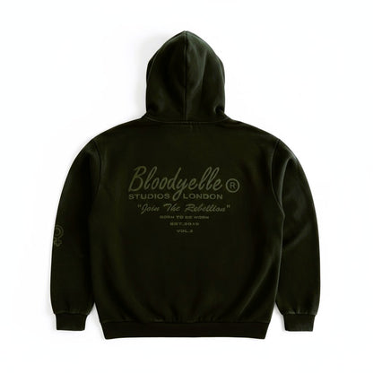 Limited Edition Washes Black and Black Puff Hood