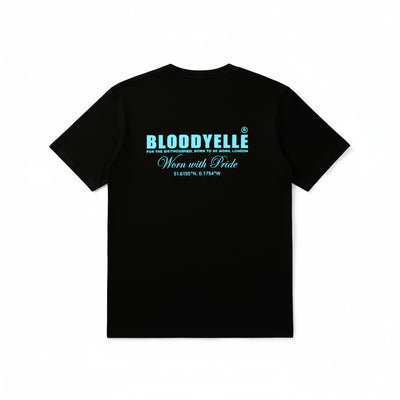 Wear With Pride Black & Tiffany Blue T-Shirt