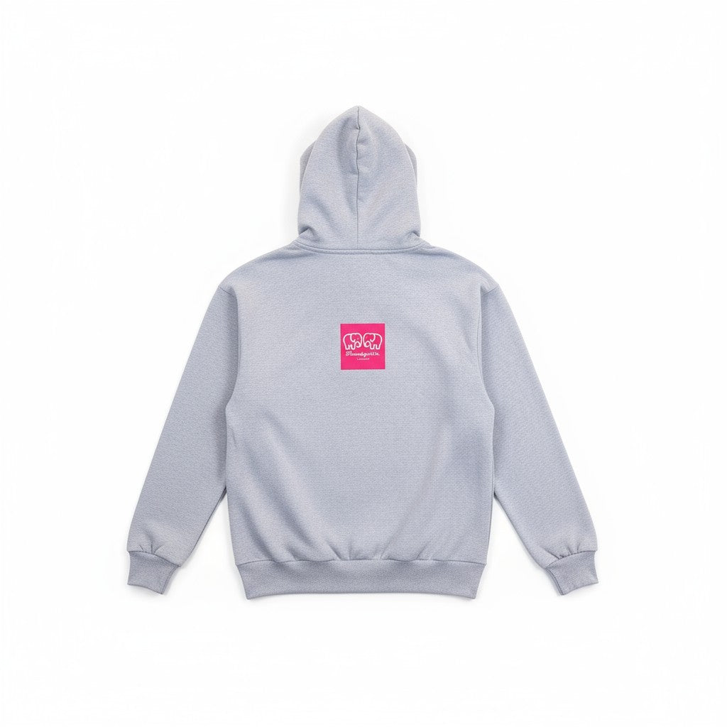 Limited Edition Double Zip Gray Bloodyelle Hoodie
