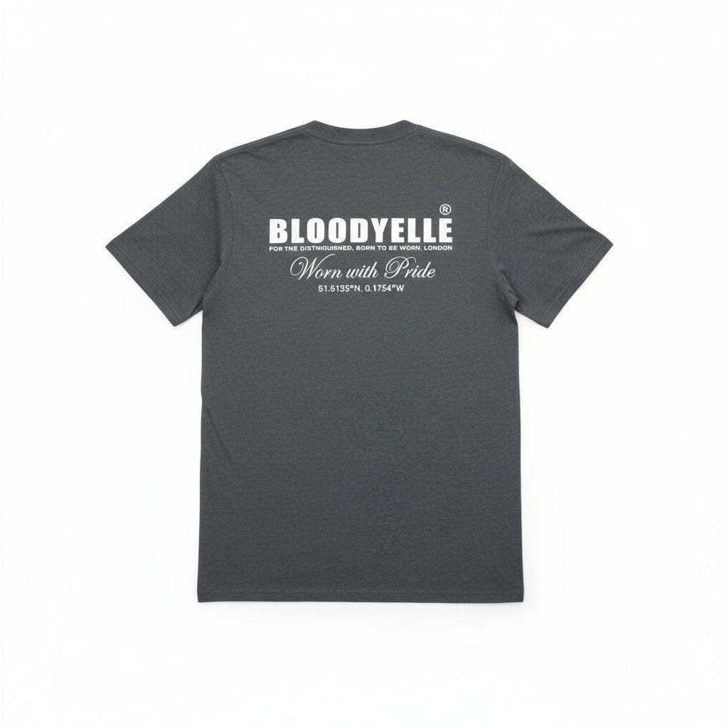 Wear With Pride Heather Gray & White  T-Shirt