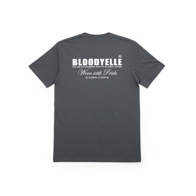 Wear With Pride Heather Gray & White  T-Shirt