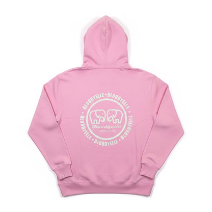 Hoodie Pink with Glow in the dark Infinity Logo