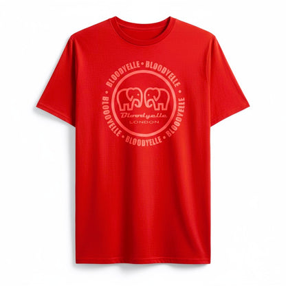 Large Logo Infinity Red with Neon Red T-Shirt