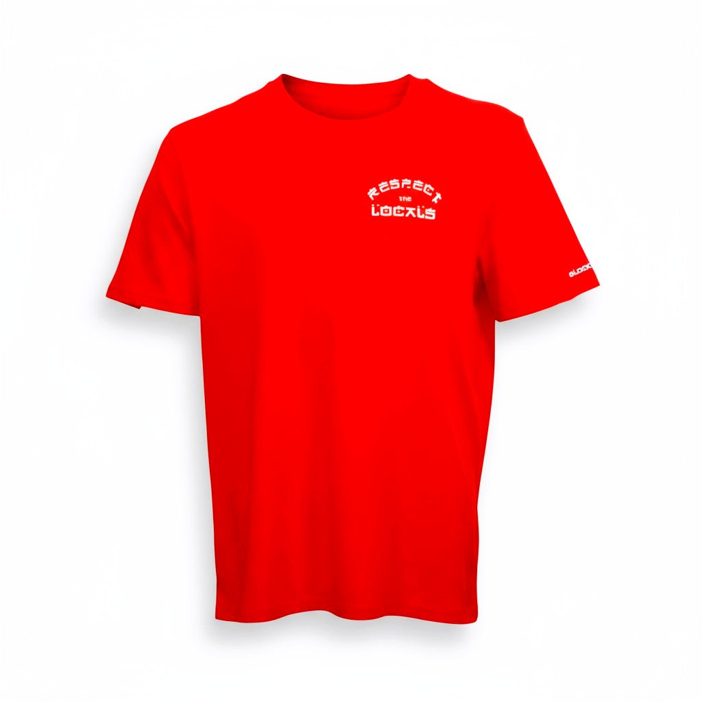 Red Respect The Locals T-Shirt
