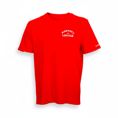 Red Respect The Locals T-Shirt
