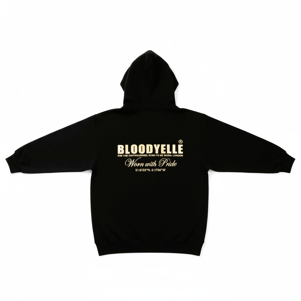 Hoodie Black w/ Rose Gold Logo