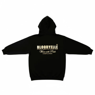 Hoodie Black w/ Rose Gold Logo